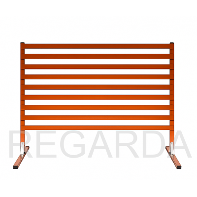 ЩОП-1500 горизонтальный  щит ограждения диэлектрический стеклопластиковый 1200х1500х800 из профиля