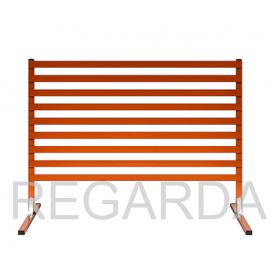 ЩОП-1500 горизонтальный  щит ограждения диэлектрический стеклопластиковый 1200х1500х1000 из профиля