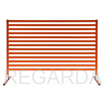 ЩОП-1700 горизонтальный  щит ограждения диэлектрический стеклопластиковый 1200х1700х600 из профиля