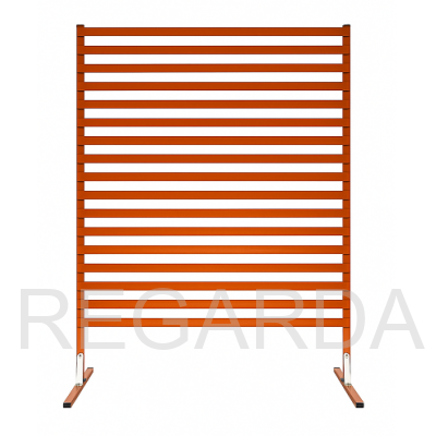 ЩОП-1700 вертикальный: щит ограждения диэлектрический стеклопластиковый 1700х1034х650 из профиля