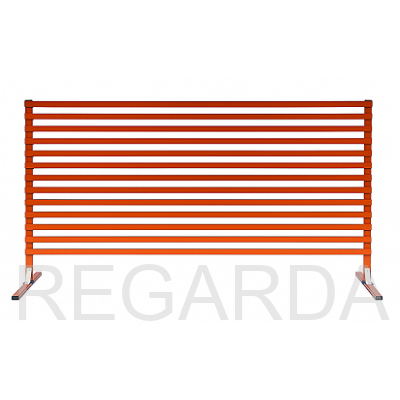 ЩОП-1700 горизонтальный: щит ограждения диэлектрический стеклопластиковый 1200х1700х1000 из профиля