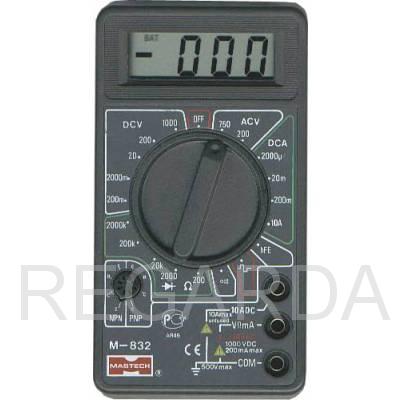 M832 мультиметр цифровой MASTECH