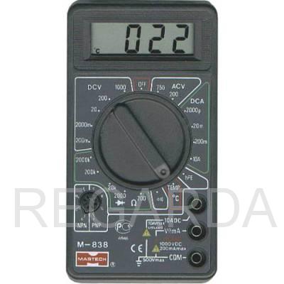 M838 Мультиметр цифровой MASTECH