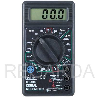 DT838 мультиметр цифровой