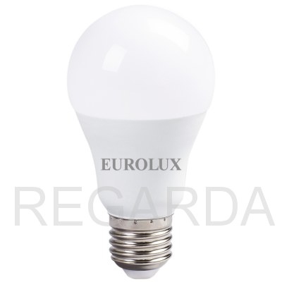 Лампа светодиодная EUROLUX :LL-E-A60-15W-230-4K-E27