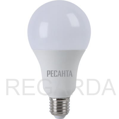 Лампа светодиодная РЕСАНТА  LL-R-A80-20W-230-3K-E27