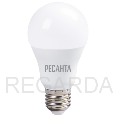 Лампа светодиодная РЕСАНТА: LL-R-A60-13W-230-4K-E27