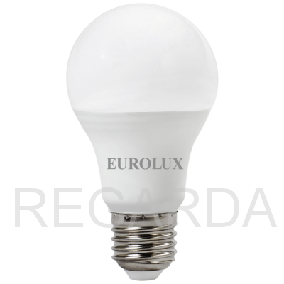 Лампа светодиодная EUROLUX: LL-E-A60-13W-230-4K-E27