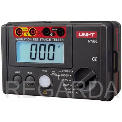 UT502A Измеритель сопротивления изоляции UNI-T