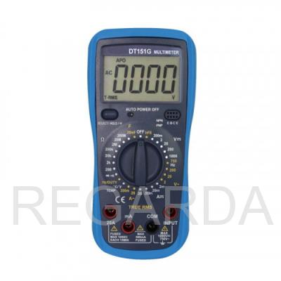 DT151G True RMS Цифровой мультиметр 