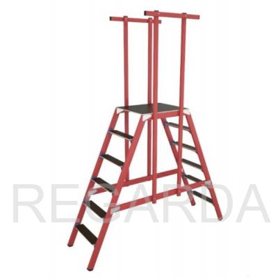 Подмость стеклопластиковая  диэлектрическая  ССД-1,8 ПК  + колеса