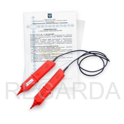 Испытание указателей низкого напряжения - до 1000В с протоколом 