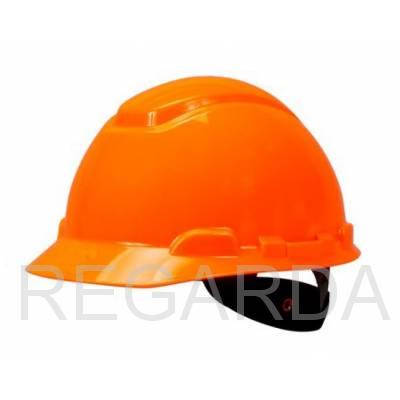 Каска защитная для строительно-монтажных работ с храп. механизмом Оранжевая ЮНОНА+
