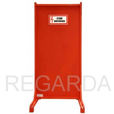 Щит диэлектрический ЩОП 1700х800х650мм ограждающий вертикальный деревянный 