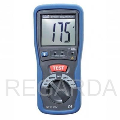 DT-5301 Тестер измеритель сопротивления петли фаза-нуль и тока короткого замыкания