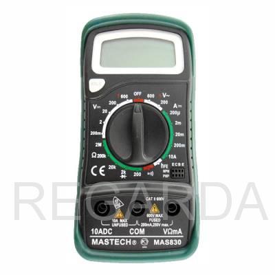 MAS830 Цифровой мультиметр MASTECH