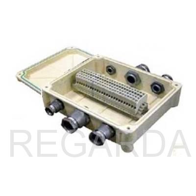 Коробка соединительная: КСП-20 с сальниками IP65