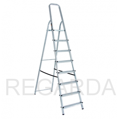 Стремянка алюминиевая: ВИХРЬ СА 1х8