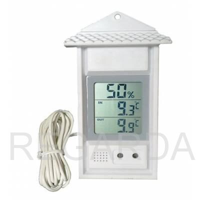 Термогигрометр комнатно-уличный: с влажностью SH-124B
