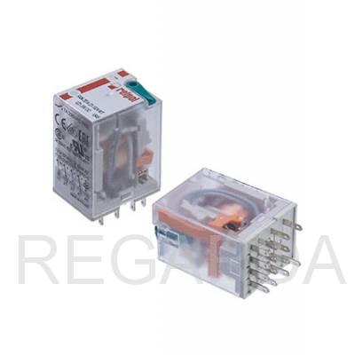 Реле R4N-2014-23-1048-WT 7A,4CO, 48VDC, мех.инд., тест-кнопка