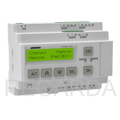 СУНА-122 контроллер для каскадного управления насосами совместно с преобразователем частоты