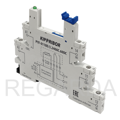 Монтажные колодки PYF-011BE (для 1-контактных промежуточных реле серии SR) KIPPRIBOR