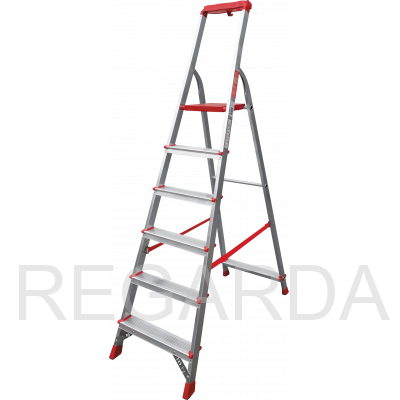 Профессиональная алюминиевая стремянка :с органайзером NV3115106