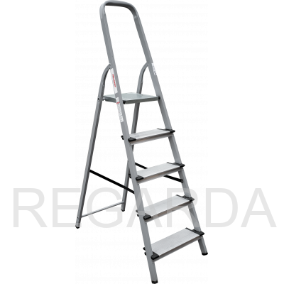 Стремянка стальная :с алюминиевыми ступенями 130 мм NV1137105
