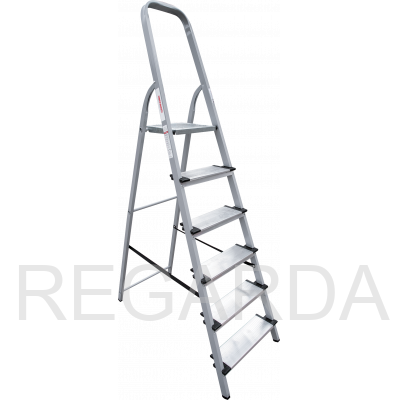 Стремянка стальная :с алюминиевыми ступенями 130 мм NV1137106
