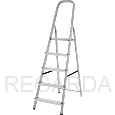 Стремянка стальная :с алюминиевыми ступенями NV1130105