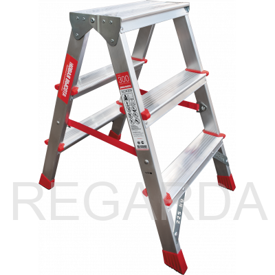 Профессиональная двухсторонняя алюминиевая :стремянка NV3120203