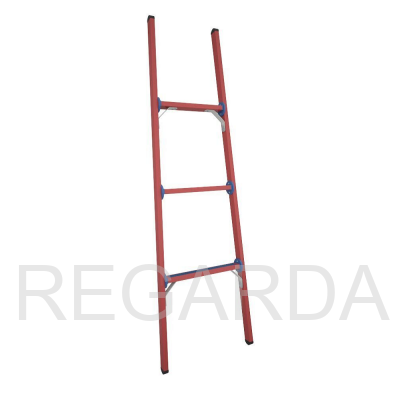 Лестница стеклопластиковая: диэлектрическая приставная + крюки ЛСПД-1,5 К