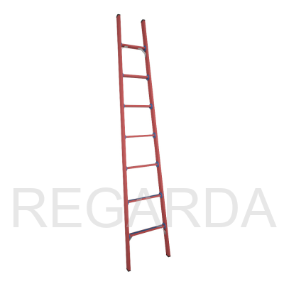 Лестница стеклопластиковая: диэлектрическая приставная ЛСПД-2,8 Евро