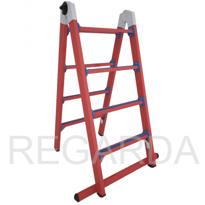 Лестница-стремянка стеклопластиковая: трансформер ЛСПТД-1,5