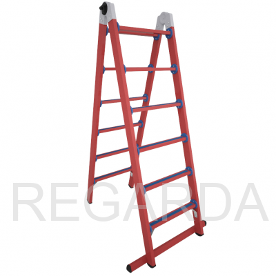 Лестница-стремянка стеклопластиковая  трансформер ЛСПТД-2,0