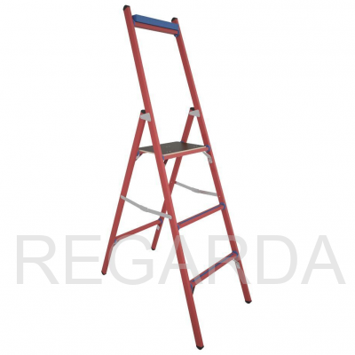 Стремянка стеклопластиковая  диэлектрическая ССД-1,0 Т с симметричной опорой телеком