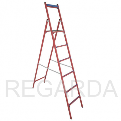 Стремянка стеклопластиковая: диэлектрическая ССД-2,0 с симметричной опорой