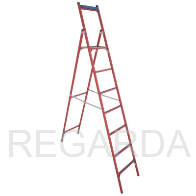 Стремянка стеклопластиковая: диэлектрическая ССД-2,3 с симметричной опорой