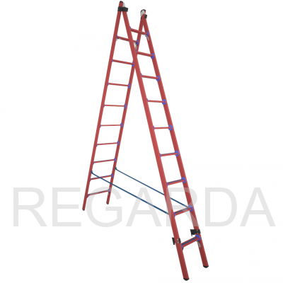 Стремянка двухсекционная универсальная ССД-У 2х9