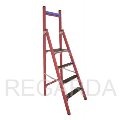 Стремянка стеклопластиковая  диэлектрическая СВД-1,0 ЕТ с вертикальной опорой телеком