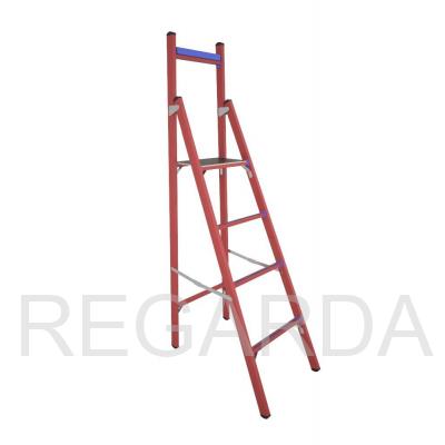 Стремянка стеклопластиковая  диэлектрическая СВД-1,5 Е с вертикальной опорой