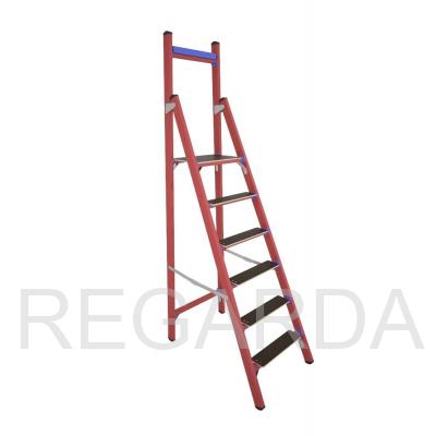 Стремянка стеклопластиковая: диэлектрическая СВД-1,5 ЕТ с вертикальной опорой телеком