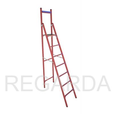 Стремянка стеклопластиковая  диэлектрическая СВД-2,3 Е с вертикальной опорой