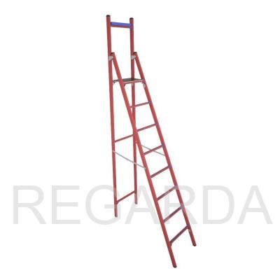 Стремянка стеклопластиковая  диэлектрическая СВД-2,5 Е с вертикальной опорой