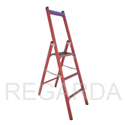 Стремянка стеклопластиковая: диэлектрическая ССД-1,0 Е с симметричной опорой